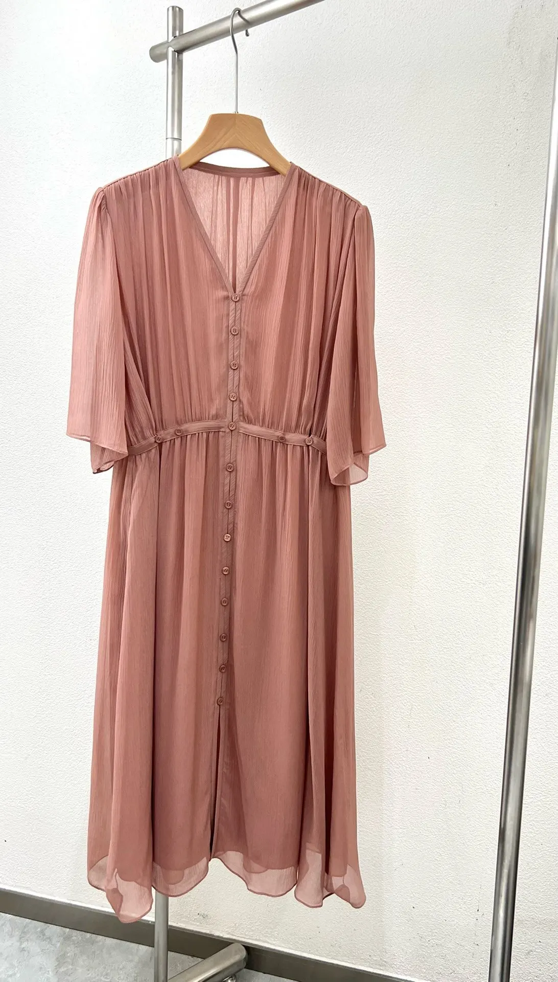 

Summer 2026 Women's Elegant Silk Dress Waist Collection Holiday Skirt 100% New
