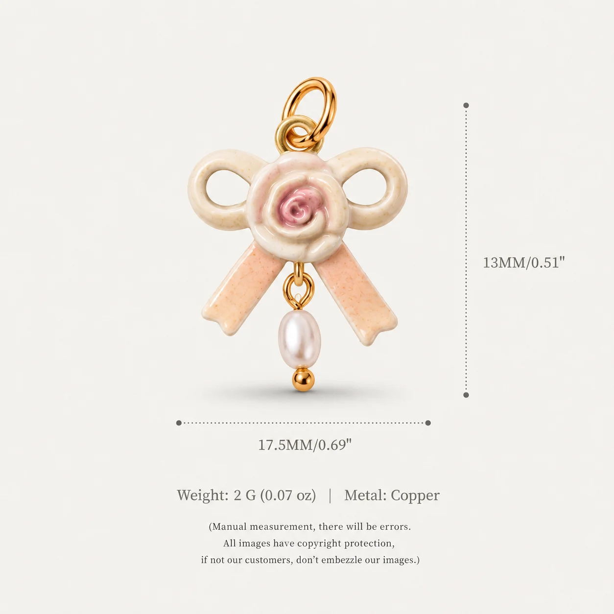 Süße und Liebliche Tägliche Liebe Rosa Muschel-Schleife Engel DIY Anhänger Charms Schmuckherstellung – Detail 6
