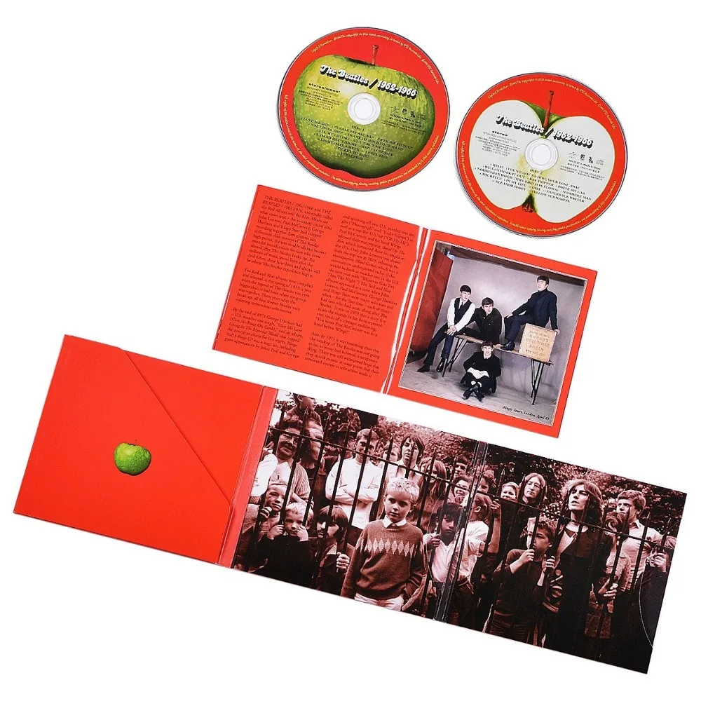 비틀즈 1962-1966 앨런톨로지 2CD - 비틀즈 팬 및 음악 수집가를 위한 시대를 초월한 록 클래식 모음