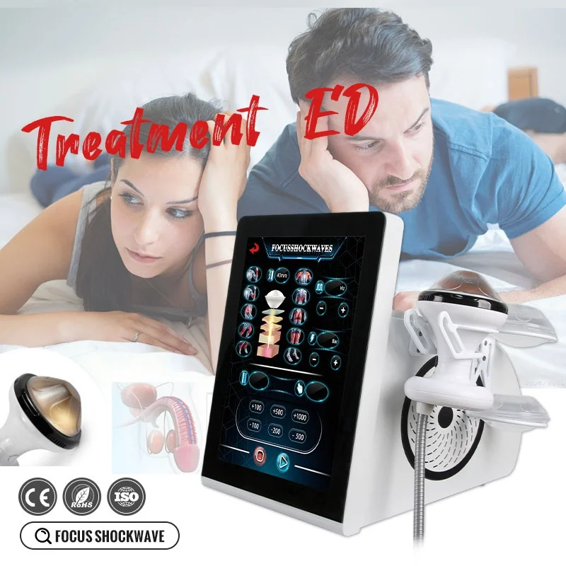 Professional Focused Shockwave  Equipment Deep Penetration Pain Relief Shoulder Neck Massage Injury Recovery Device
