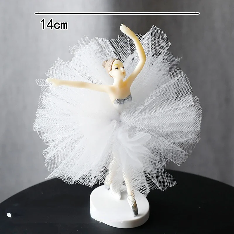 Angel Girls Cake Topper Girl Doll Decor Wedding Birthday Cake Decor Baby Girl 1st Favor Happy Birthday Party Decor Supplies