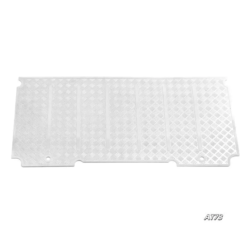 Metal Roof Luggage Rack Decoration Board Anti-Skid Plate For 1/10 RC Crawler Traxxas TRX4 Defender Upgrade Parts