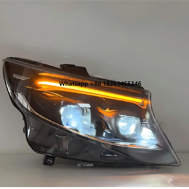 

Headlight Assembly for 2016 -2023 W447 V-class with Vito LED Daytime Running Lights