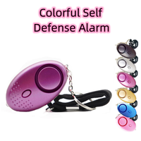 Security Protect Alert Self Defense Alarm Anti-wolf Girl Women Safety Emergency Self-defense Keychain Supplies Gadgets Tools