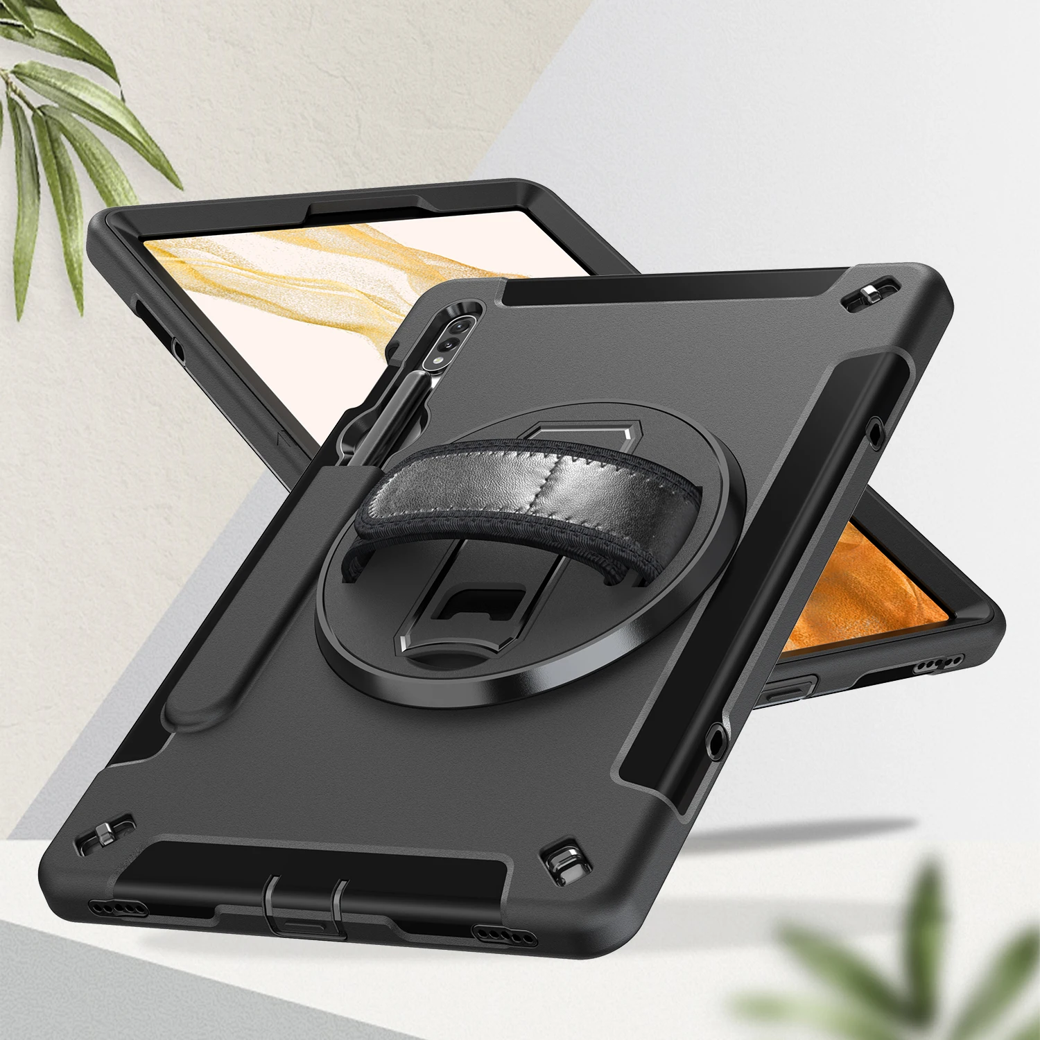 

Tablet Case For Samsung Galaxy Tab S7 Case compatible Galaxy S8 11" Cover With Stand for 2022 Galaxy Tab S8 SM-X700/706 Case