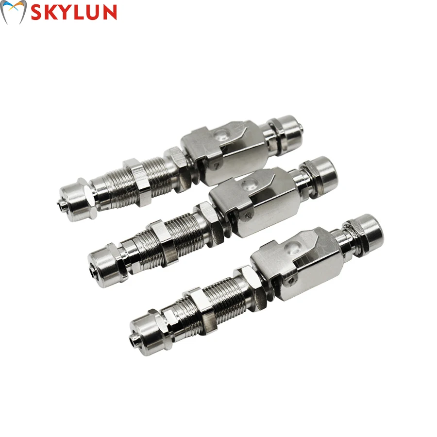 10pcs Dental Quick Connector Ultrasonic Scaler Unit SL1242 Anti-Suction Fast Connect Lock Chair Machine Teeth Cleaner