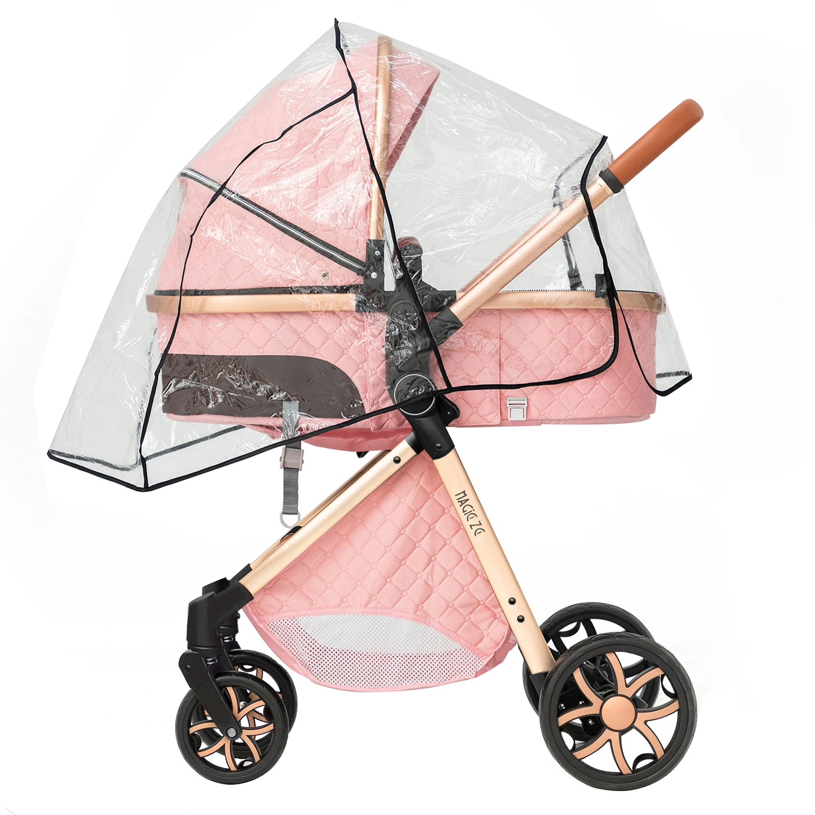 Stroller Buggies Strollers Baby Car Light Baby Stroller Travel System Newborn Baby Pram for Baby Accessories with Raincover image 4