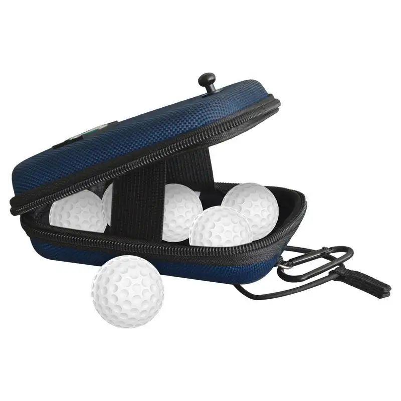 Golf Rangefinder Shockproof Storage Case, Golf Ball EVA Hard Box, with Carabiner, for Bushnell V2 V3 V4 V5 Pro X2 Pro XE Etc.