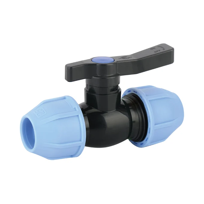 

IRRIPLAST OEM ISO17885 14236 CE PN16 PN10 Irrigation compression fittings PP HDPE PLASTIC Ball Valves 20-110MM