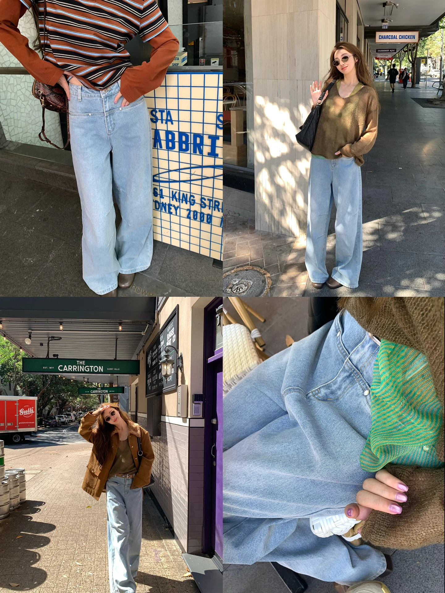 

Повседневные универсальные широкие джинсовые джинсы с низкой талией из смеси хлопка, застежка-молния, удобная посадка, женская мода, осень-зима, новинка...