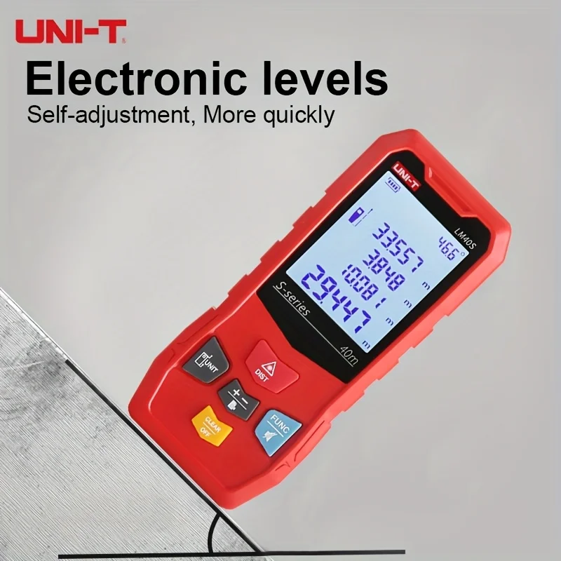 Unidade laser rangefinder lm40s/60s/100s 40m medidor de distância rangefinder fita laser range finder construção digital rangefinder