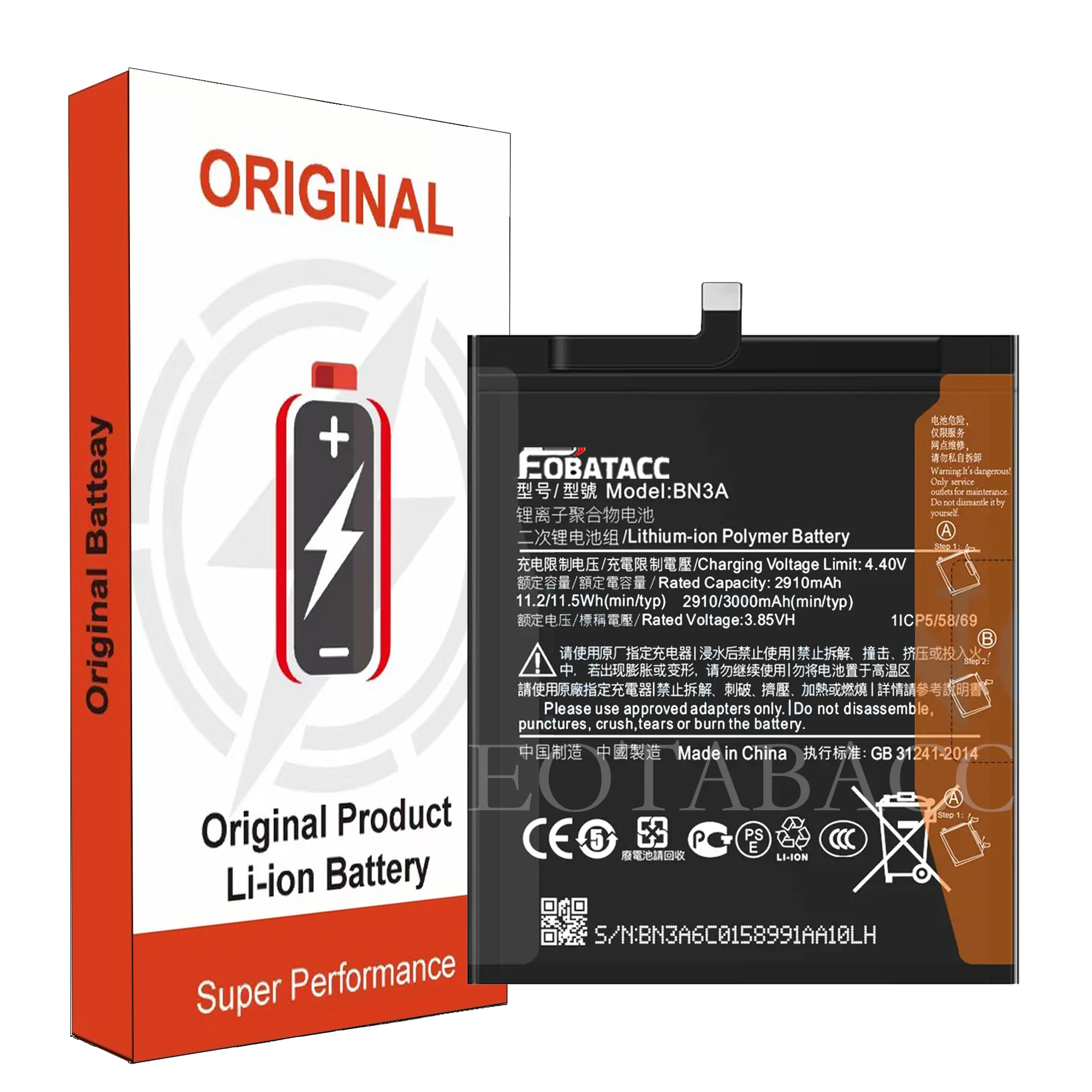 EOTABACC 100% New Original Battery  BN3A For   Xiaomi  Redmi Go Battery +Tools