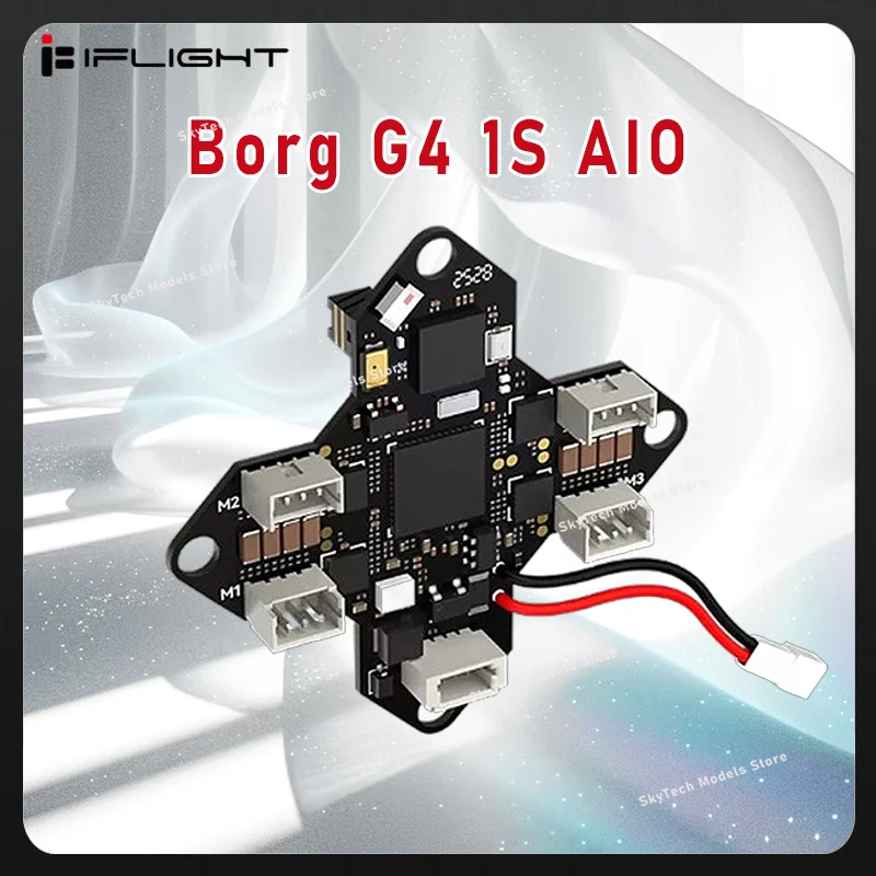 

Интегрированная плата iFlight Borg G4 1S AIO — приемник ELRS 2,4 ГГц 65–75 мм Whoop Mini RC FPV Part