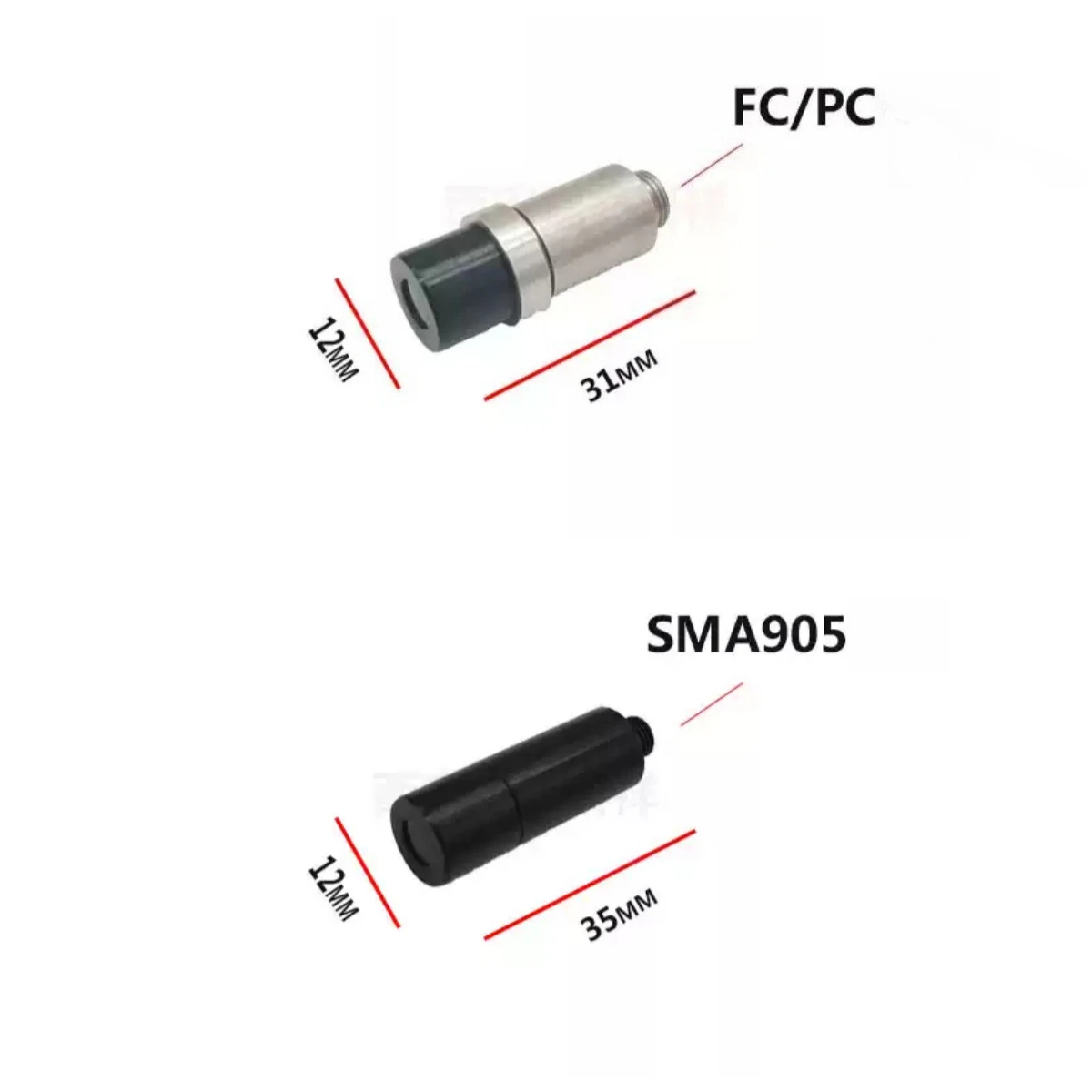 SMA905 FC PC Fiber Collimator Powell Uniform One‑Dimensional Line Aspheric Laser Collimating Lens Customizable