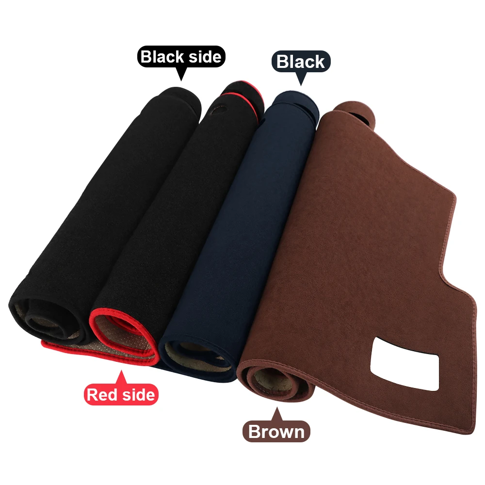 لتويوتا كورولا E180 2014 2015 2016 2017 2018 لوحة سيارة الشمس الظل غطاء أداة مكتب عدم الانزلاق وسادة الملحقات