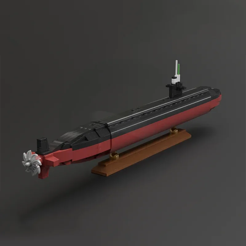 954 قطعة MOC لوس أنجلوس فئة الغواصة V2 بواسطة JREYDesigns – وحدات البحرية الأمريكية الغواصة نموذج نموذج اللبنات لتقوم بها بنفسك اللعب هدية