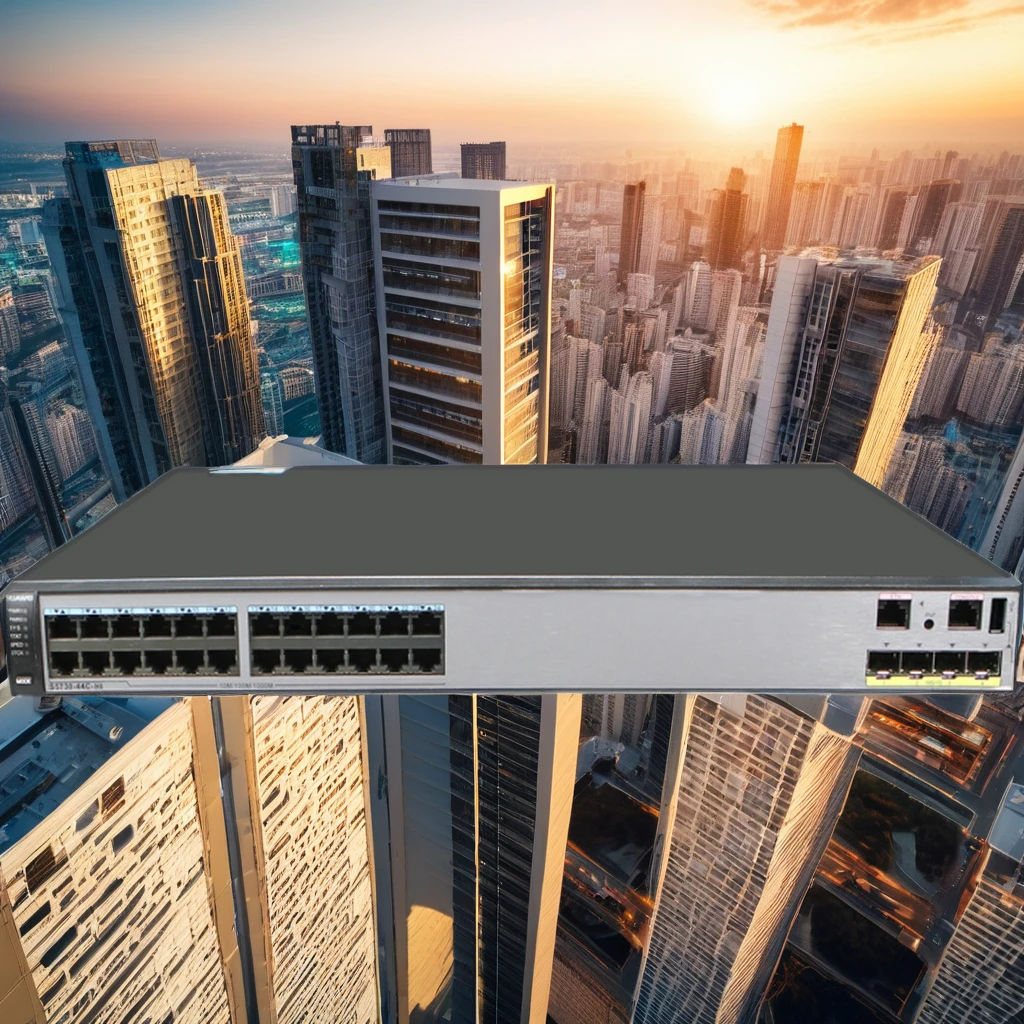 HW S5730-44C-PWH-HI Gigabit 24 Electric 40 Optical Enterprise-Level Core Network Management Switch 2Slot POE Stackable Function