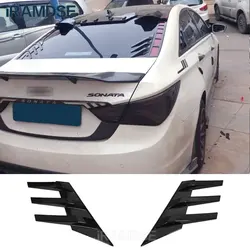 Rear Wing for Hyundai Sonata Rear Windshield Side Spoiler Exterior Decorative Glossy Black Accessories