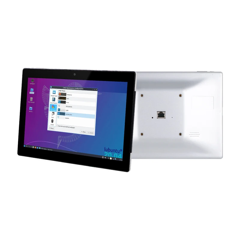 YC-1011 10.1 Inch RK3568 Quad Core PoE Wifi Linux Debian Ubuntu 11 Os Tablet For Workflow Automation