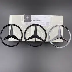 9cm ABS Car Rear Decal Trunk Emblem Sticker for Mercedes Benz S320 W164 W203 W204 W168 C180 E320 A200 GLC GLK GLE 2020