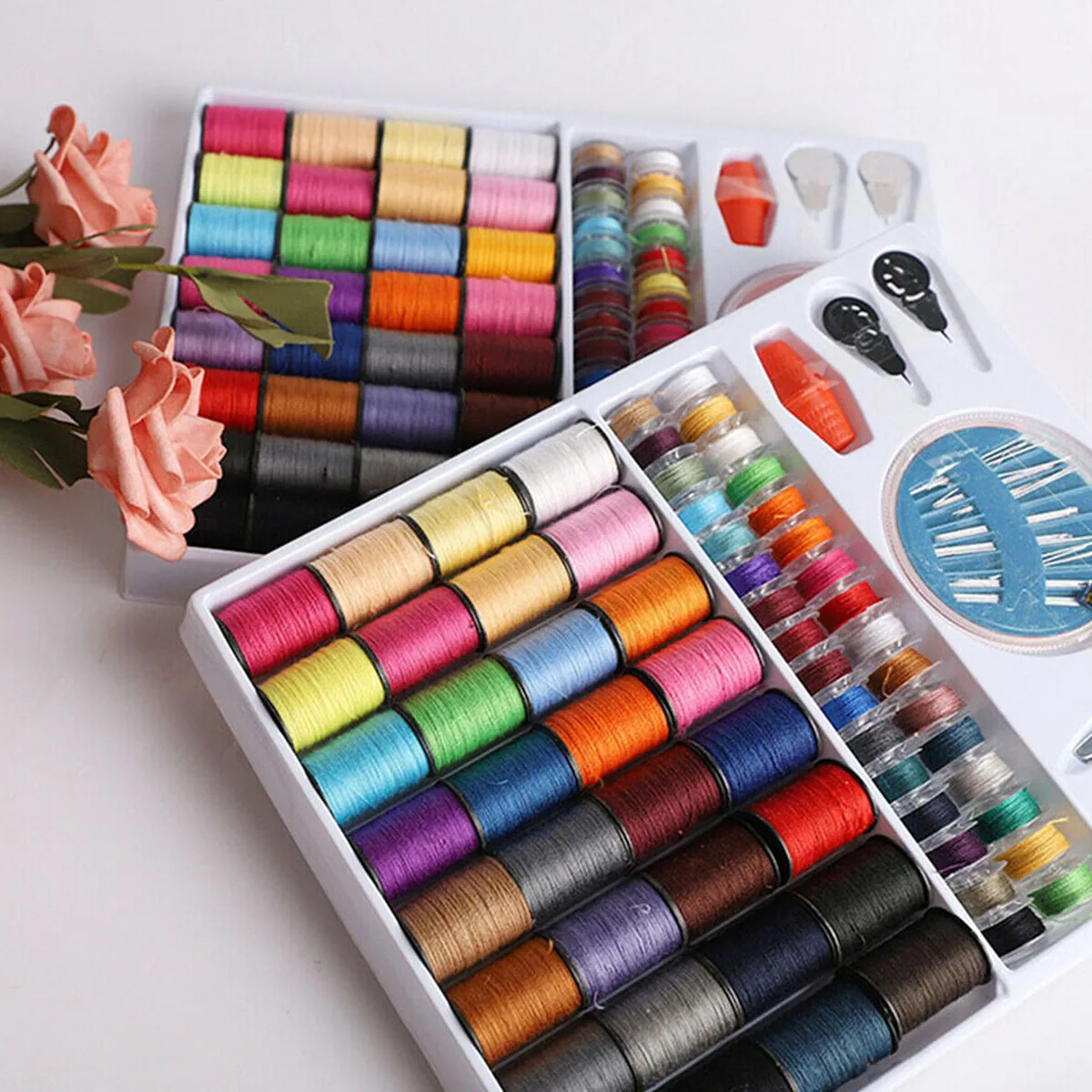 Assorted Colors Hand Sewing Thread Kits