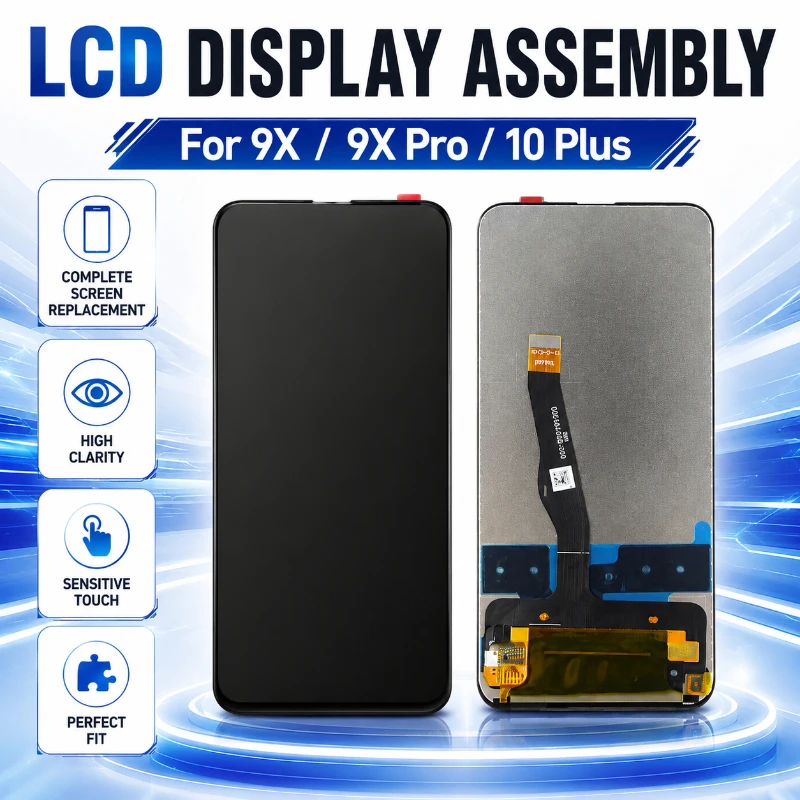 Screen for Huawei for Honor 9X 9XPro for Enjoy 10Plus LCD Display Complete Inner and Outer Screen Assembly Mobile Phone Screen
