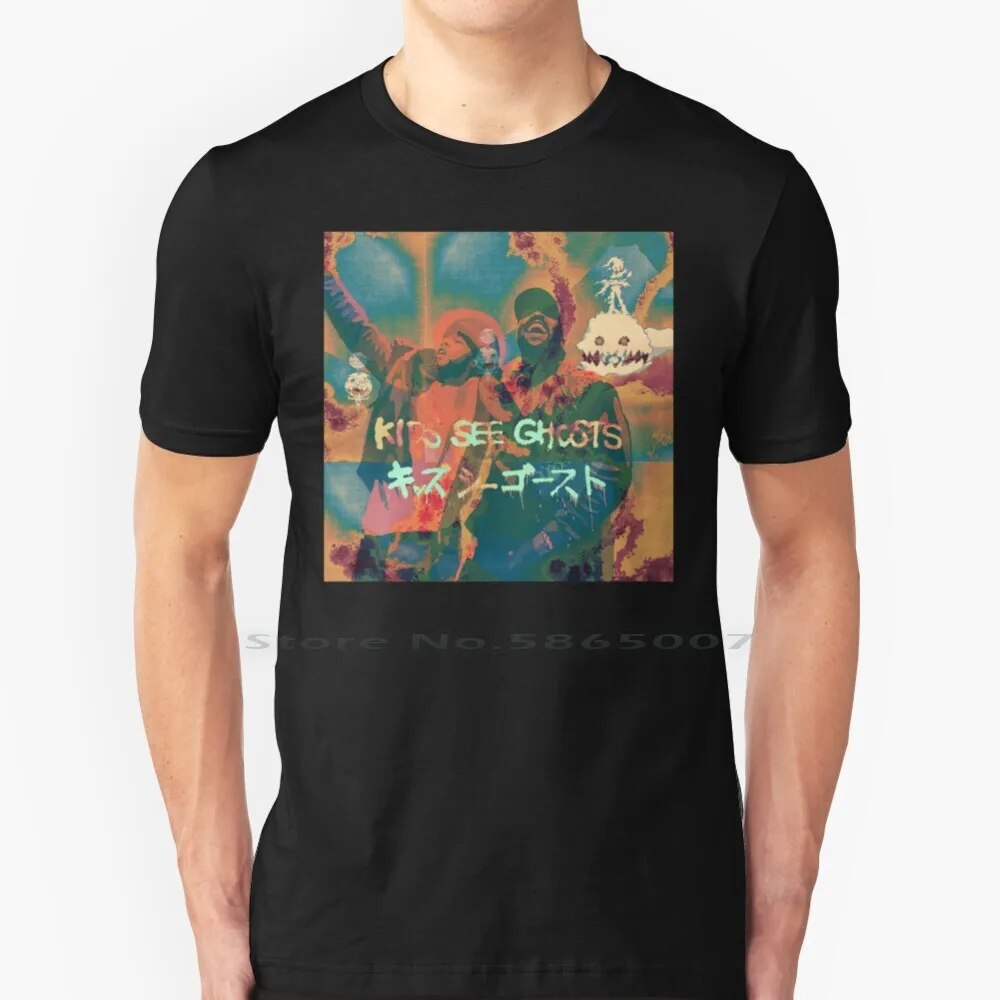 Футболка детская хлопковая с надписью «See Ghost», 6XL