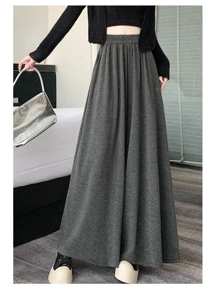 بنطال ذو قصة أرجل واسعة أزرق للنساء ربيعي رفيع للغاية للتخسيس غير تقليدي حضري اجتماعي مرقع مطوي وشاحات مشروط حزام الخصر أشرطة بسيطة