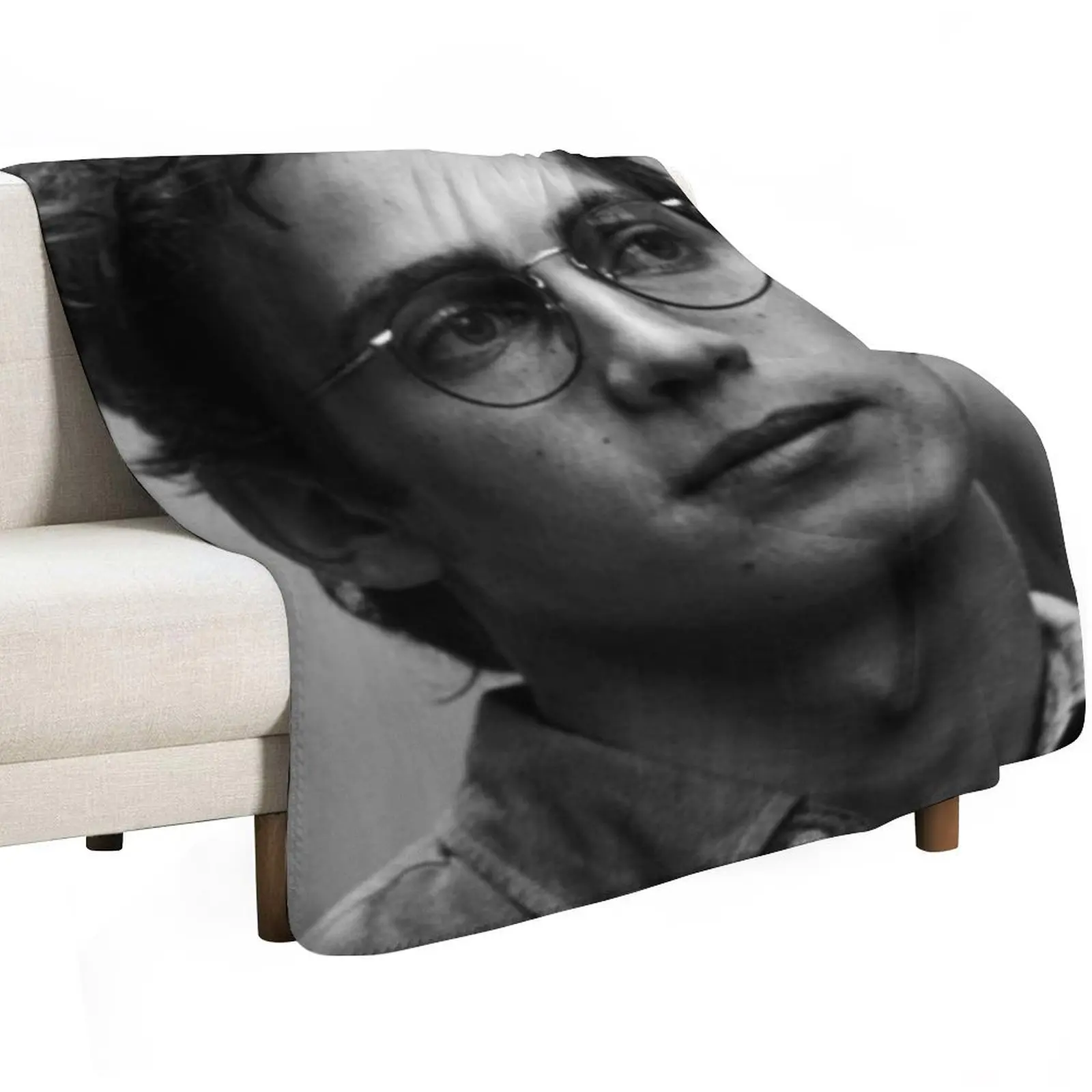 Hayden Christensen Throw Blanket Soft Plush Plaid Furry Retros Furrys for winter Flannel Fabric Blankets