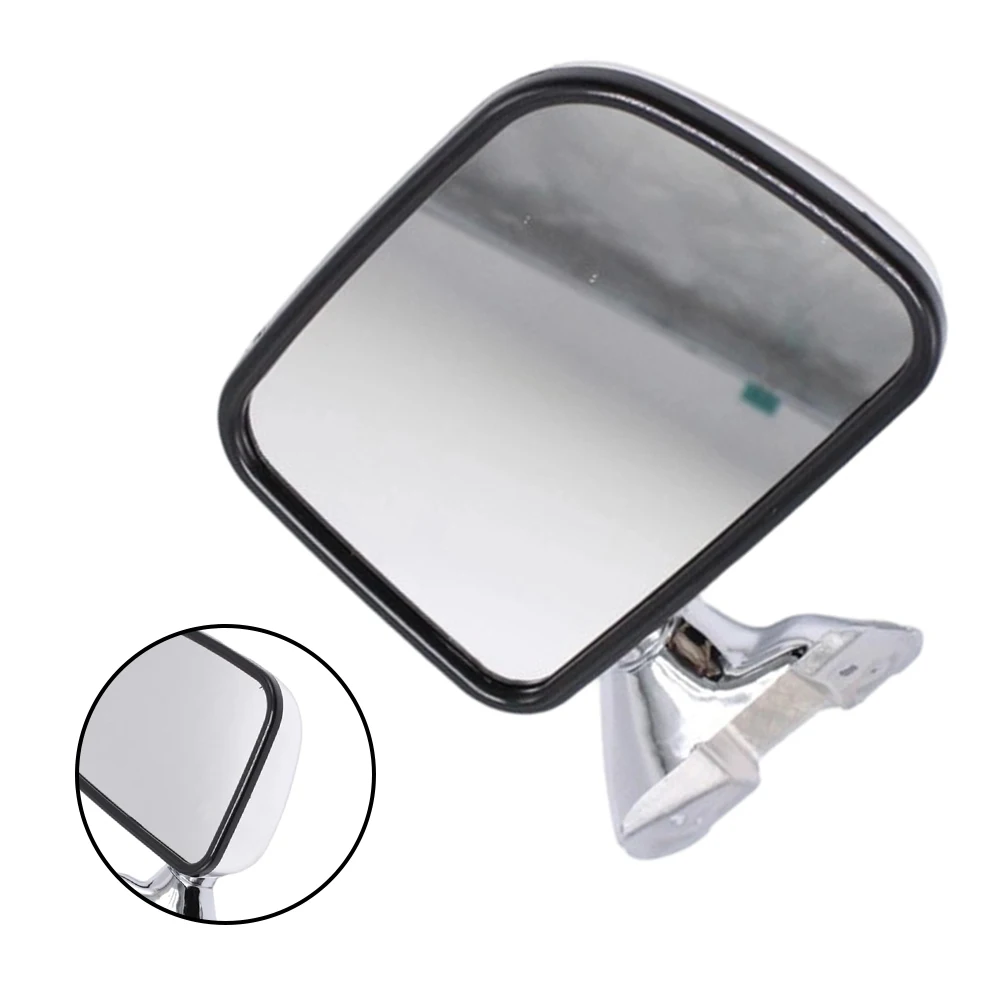 ABS Glass Manual Side Mirrors ABS Glass Construction Anti-aging Properties Pressure Resistant Easy Installation