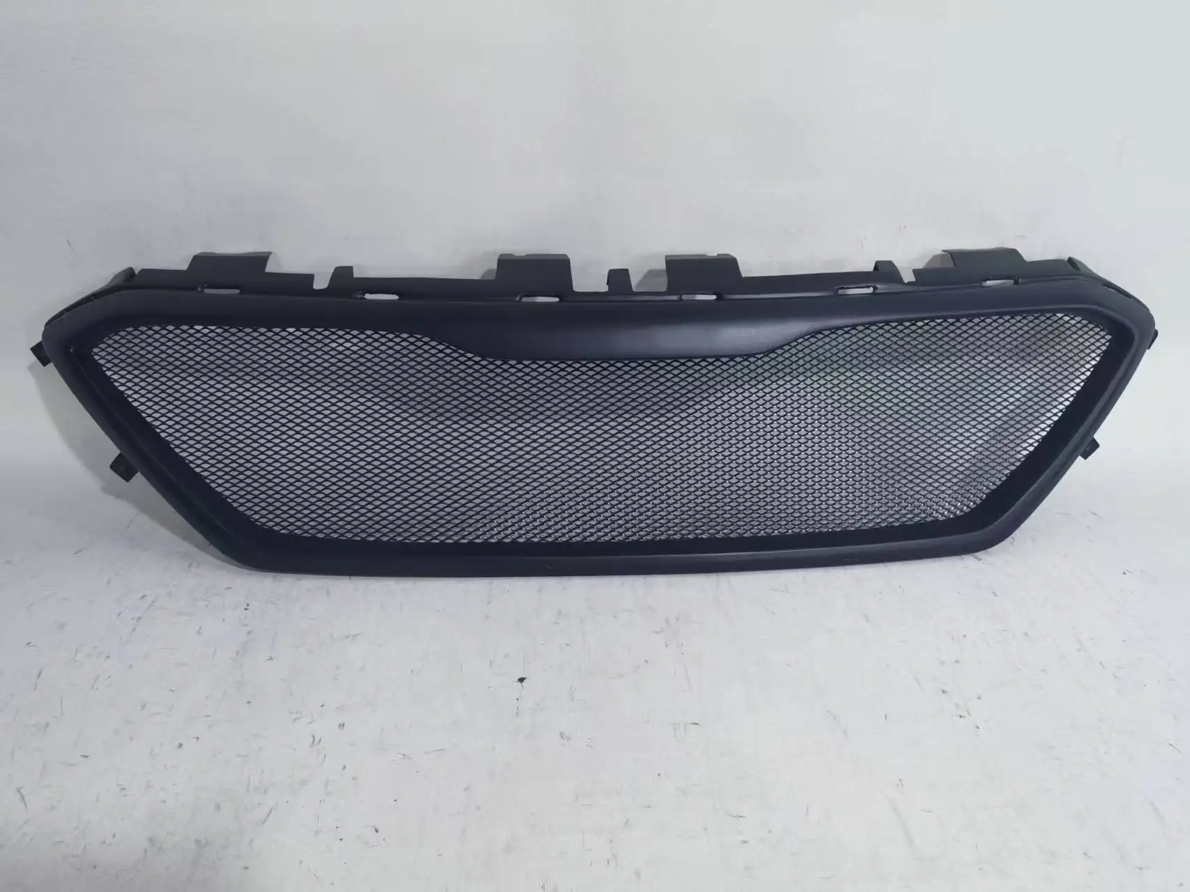 Kunststoff-Frontstoßstangengrill für Hyundai Sonata 14-20, modifizierter Carbonfaser-Kühlergrill, Autozubehör