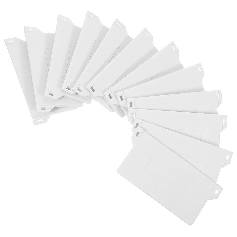 

20Pcs Vertical Blind Bottom Plates 89mm Repair Kit Replacement Slats Plastic Accessories Durable Window Curtains