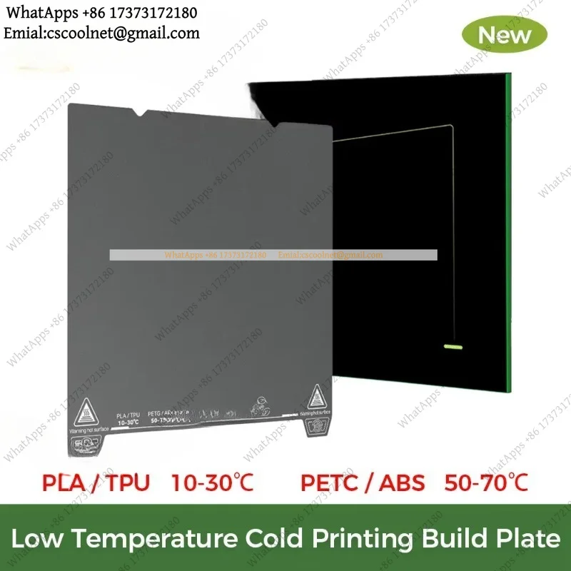 JS02 Low Temperature Cold Printing Build Plate 235x235mm 315x310mm for Creality Ender-3 V2 Neo 3D Printer