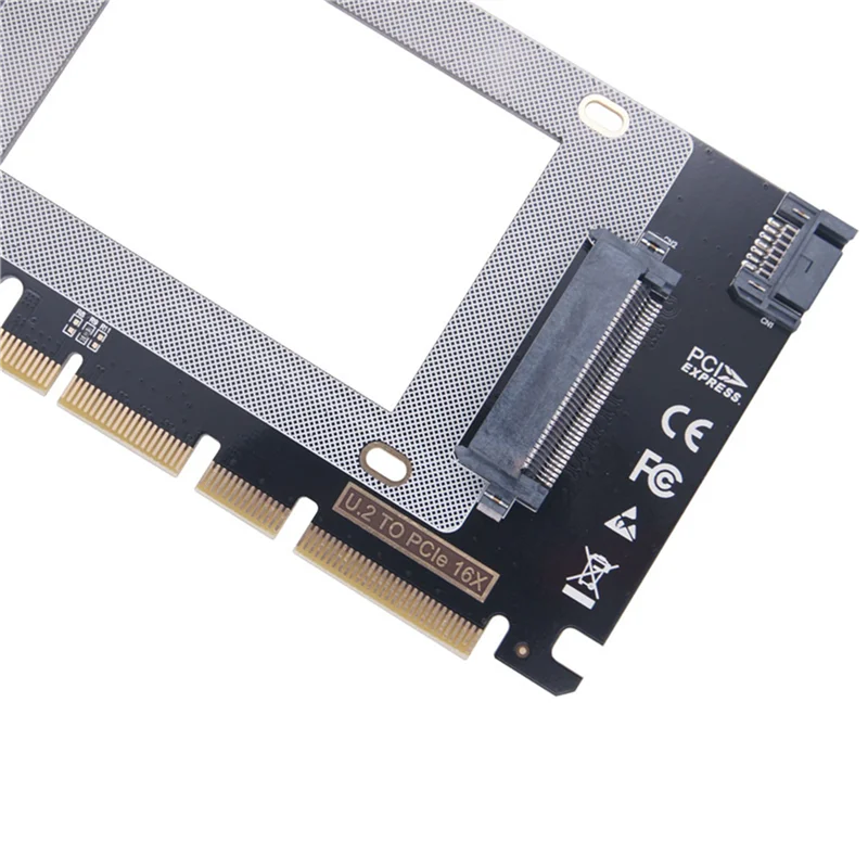 PCI-E 16X naar U.2 adapterkaart PCI-E X16 naar Single-Port U.2 NVME-uitbreidingskaart PCI Express naar U.2 Riser