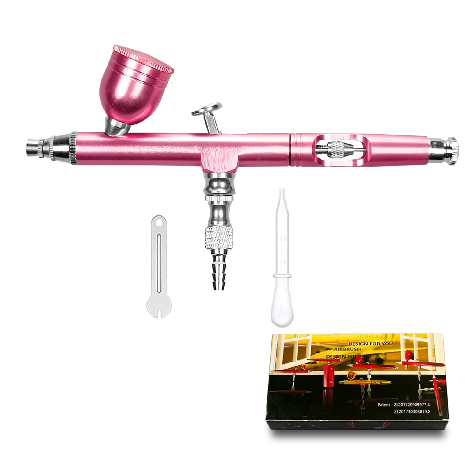 Auto Stop Function Dual-Action Airbrush wireless Air Brush Tools Kit Spray Guns Power Touch Switch Cake Model Decoration