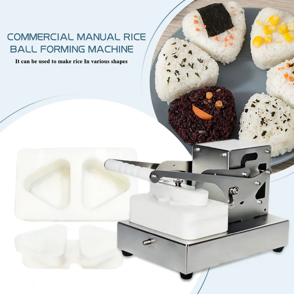 Triangle Onigiri Making Machine Rice Ball Triangle Former Pressing Machine