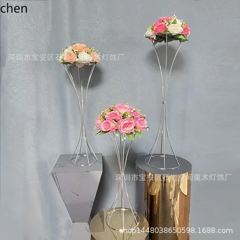 

Hxl road leading flower stand wedding arrangement props iron flower stand arrangement decoration