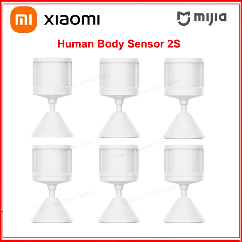 

Xiaomi Mijia Human Body Sensor 2S Motion Sensor Smart Body Sensor Movement Motion Wireless Connection Smart Home for Mi Home