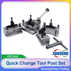 European A-type Quick-Change Tool Holder Set 20x20mm Tool Holder For 150-300mm Bed Swing