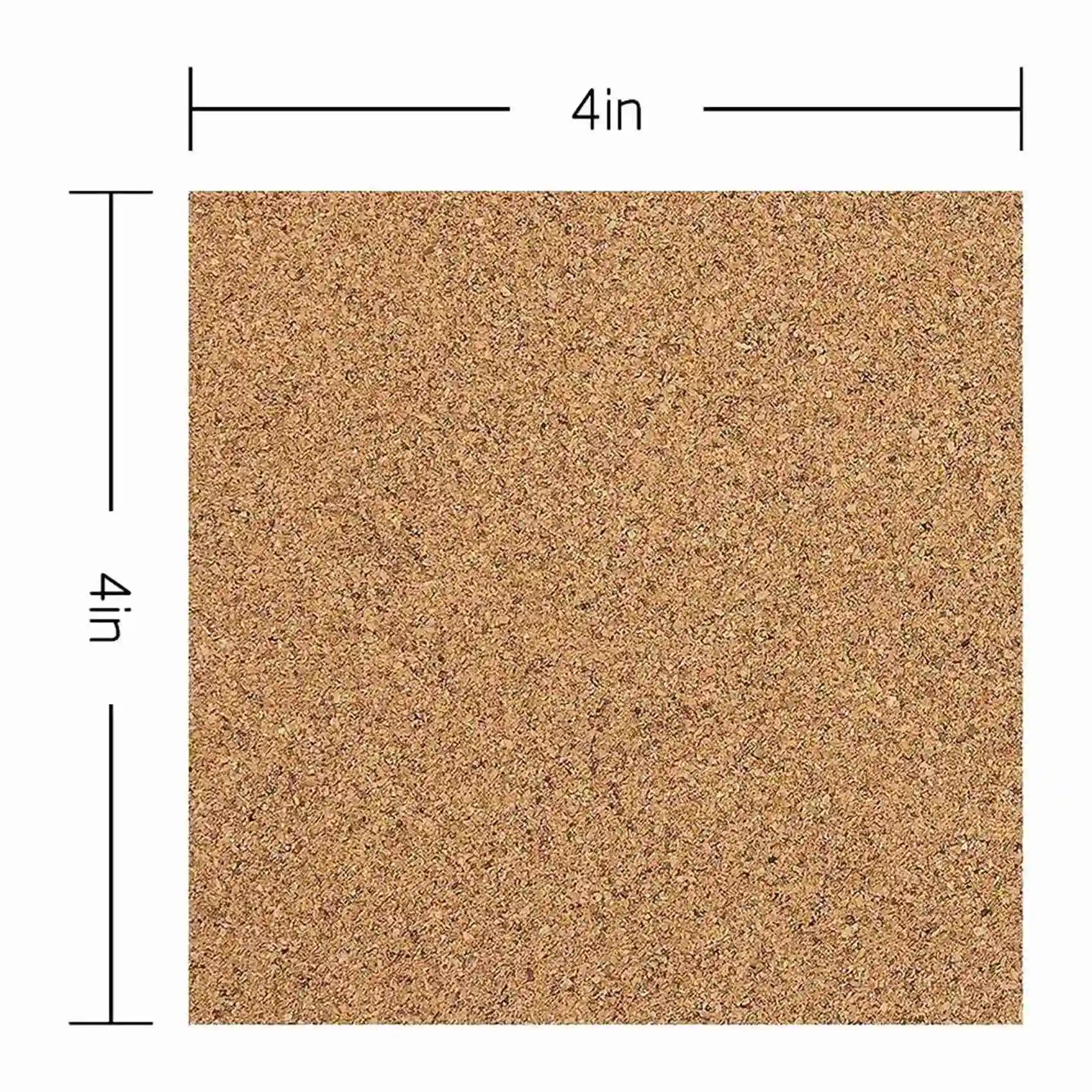 AS60-Self-Adhesive Cork Coasters,Cork Mats Cork Backing Sheets For Coasters And DIY Crafts Supplies (120, Square)