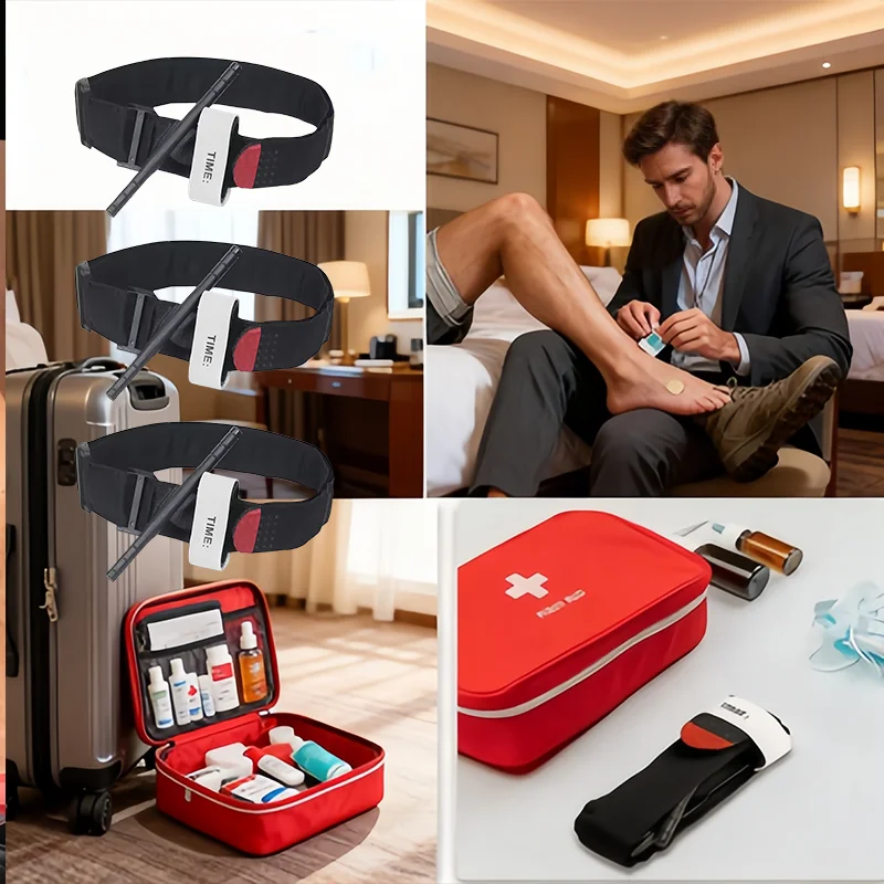 عاصبة الطوارئ لمجموعة الإسعافات الأولية، معدات النجاة للمغامرة للمشي لمسافات طويلة، والتخييم، وحالات الطوارئ، والإنقاذ المحمول في الهواء الطلق