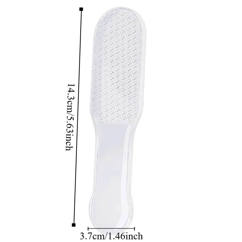 Foot Scrubber Nano Glass Foot File Foot Care Tools Transparent Glass Pedicure Tool Pedicure Rasps Callus Dead Skin Remover