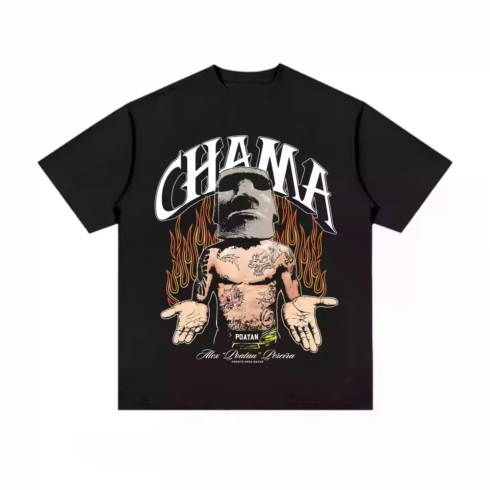 Camiseta de Manga Corta Unisex 2026, Nueva, Clásica, con Estampado de Estrella de UFC, Transpirable, de Algodón, Marca de Moda Y2K, para Verano, Hombre y Mujer