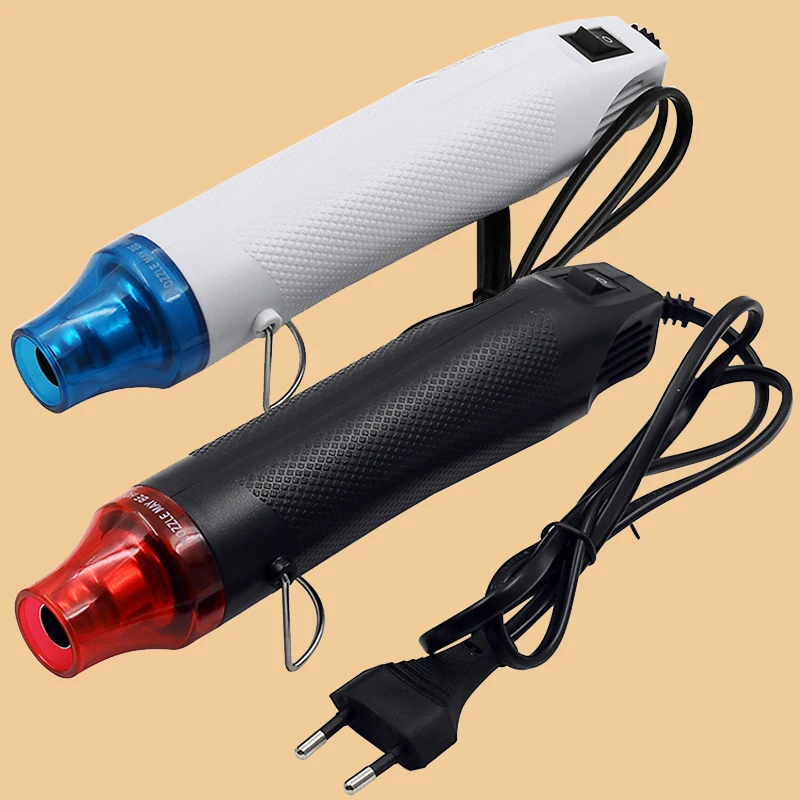 

Heat Gun 110V/220V US/EU Plug Hot Air Electric Power 300W Temperature Gun with Supporting Seat Shrinkable DIY Hand Heat Tools