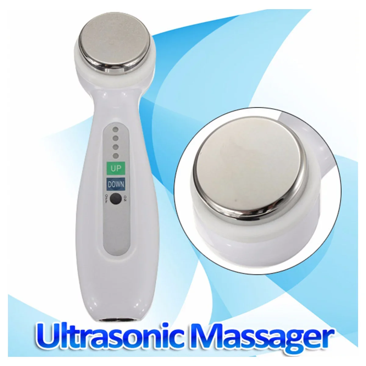 1Mhz Skin Care Ultrasonic Face Massager Ultrasound Facial Cleaner Body Slimming Therapy Cleaning Spa Beauty&Health Instrument