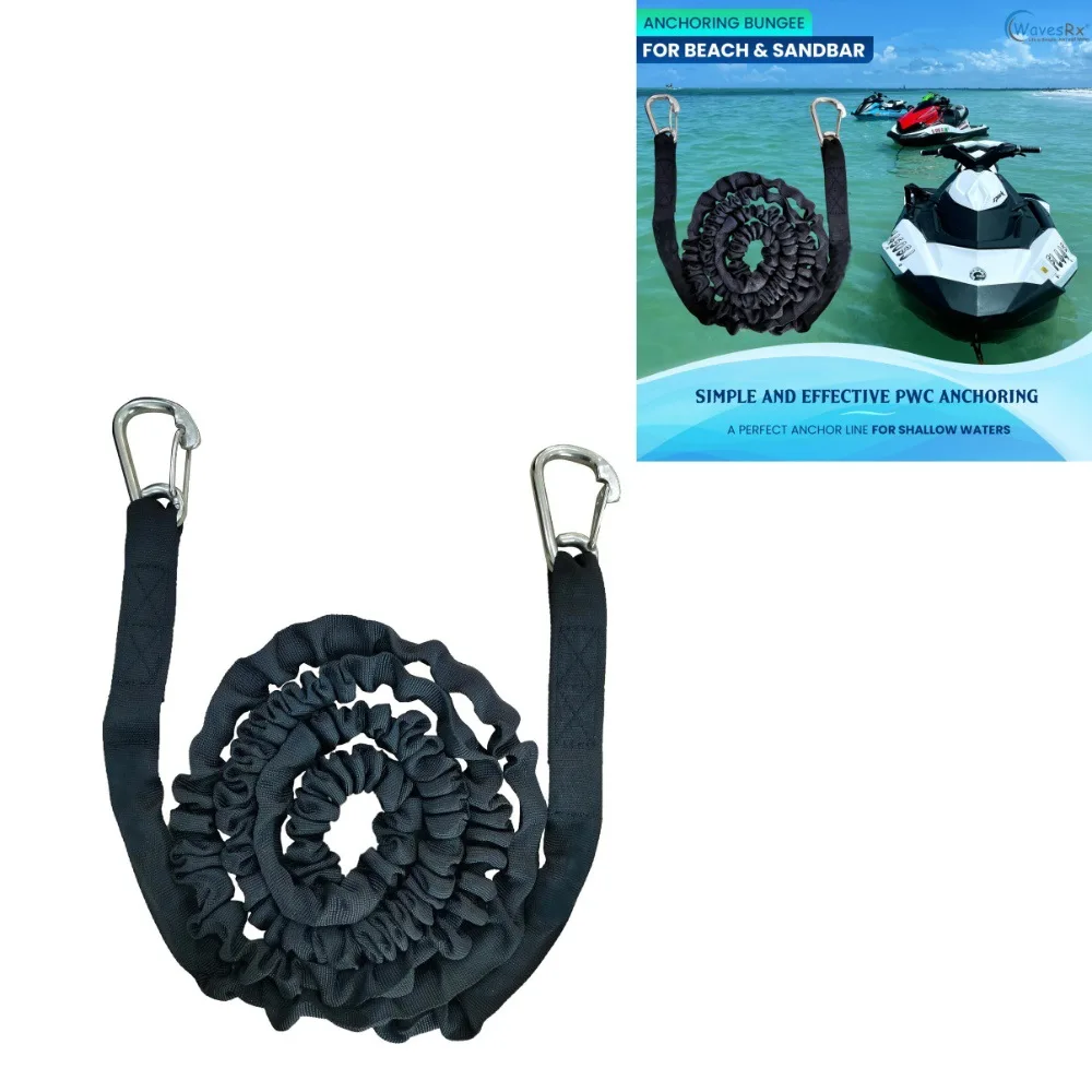 

﻿ Двойная пряжка, 3 фута, эластичная док-каревка из нержавеющей стали 304, веревка для корабля, банджи, линия для прыжков, лодка, PWC, каяк, эластичная веревка для причала