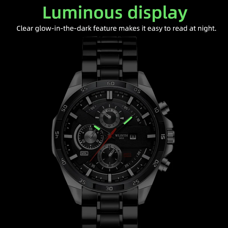 Jam Tangan Mewah Pria Terbaru 2025 Jam Tangan Quartz Tali Kulit Jam Pria Klasik Jam Tangan Sport Bisnis Untuk Pria reloj