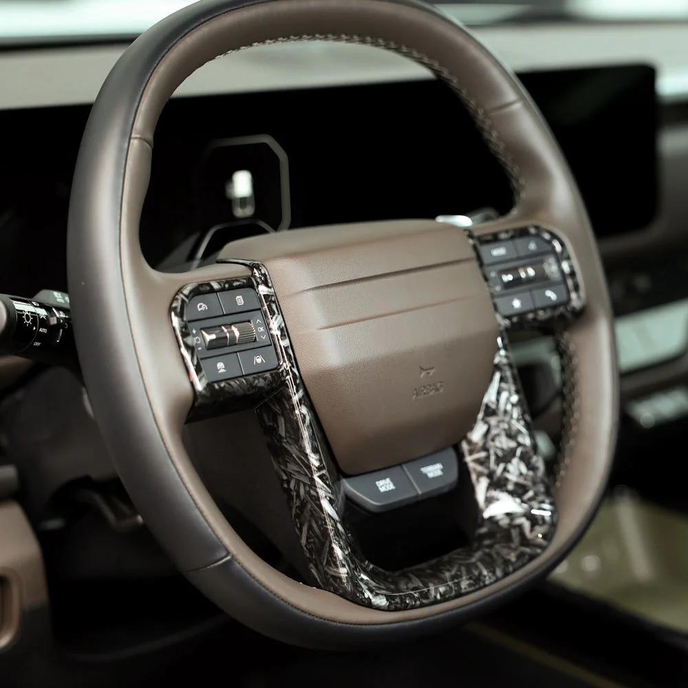 

ABS Steering Wheel Frame Cover For Kia Telluride 2026-2027 Auto Interior Trim Styling Upgrade Accessories