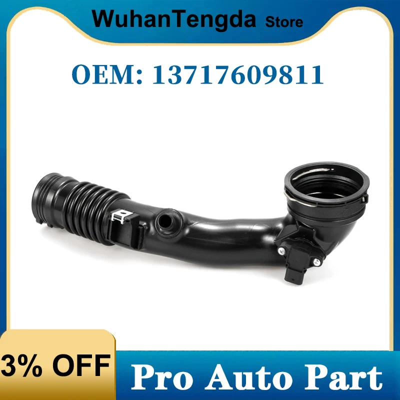 

13717609811 Turbo Turbocharger Intercooler Hose with Sensor 13627599042 for BMW F10 F01 X5 535i 640i