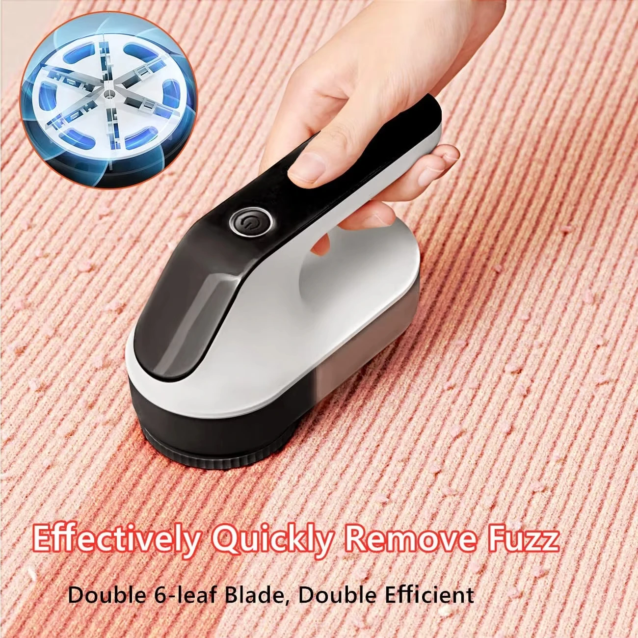 Electric Lint Remover For Clothing Hair Ball Trimmer Fuzz Clothes Sweater Carpet Fluff Spool Shaver USB Rechargeable